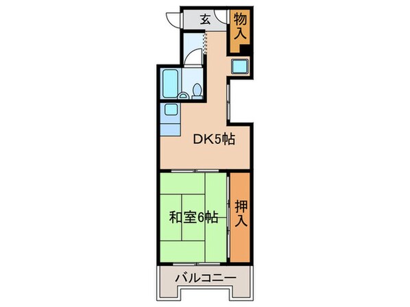 丸の内カジウラマンションの物件間取画像